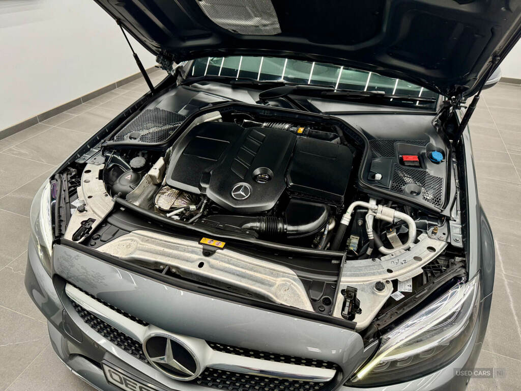 Mercedes-Benz C Class C220d Amg Line OE68FDU Grey #2