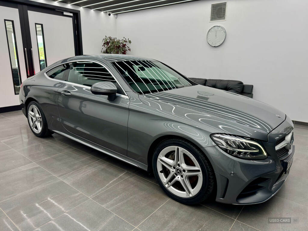 Mercedes-Benz C Class C220d Amg Line OE68FDU Grey #4