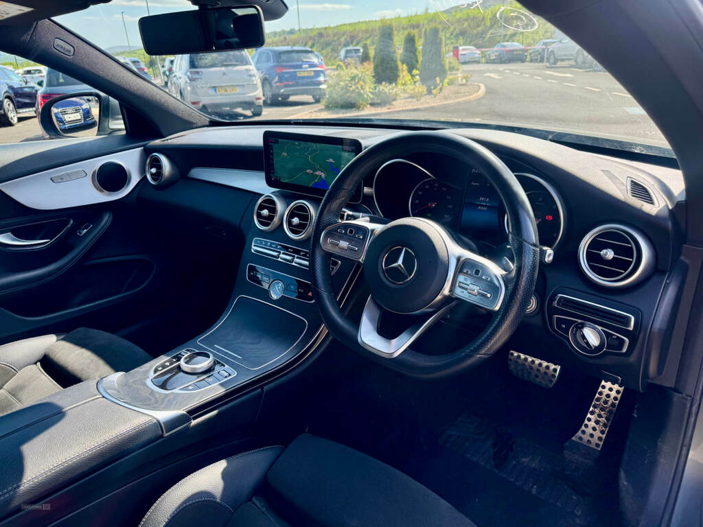 Mercedes-Benz C Class C220d Amg Line OE68FDU Grey #2