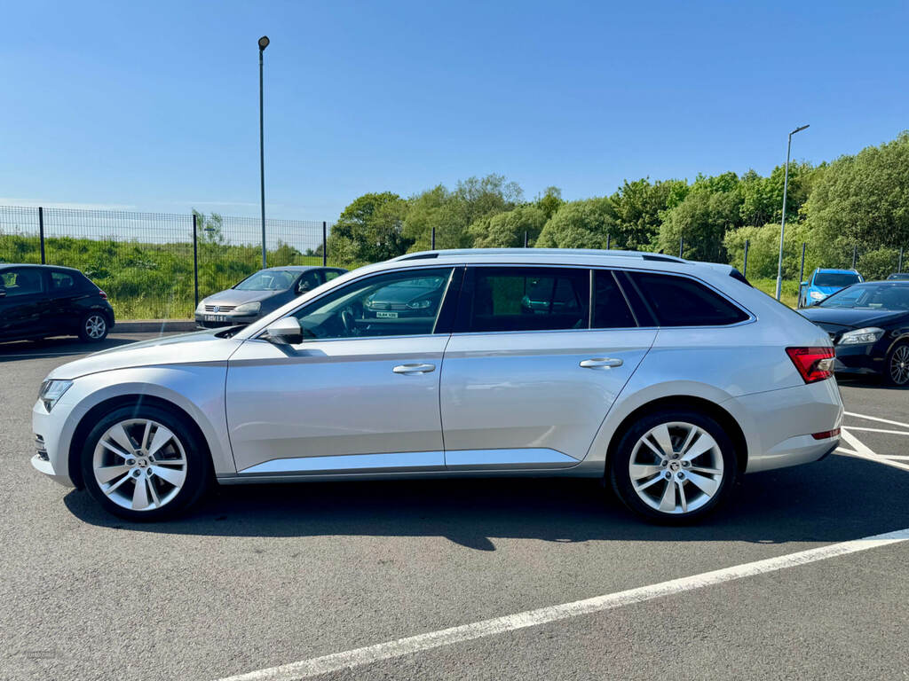 Skoda Superb 2.0 Tdi Cr Se Silver #5