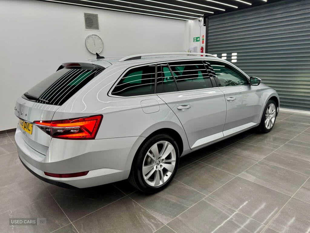 Skoda Superb 2.0 Tdi Cr Se Silver #5