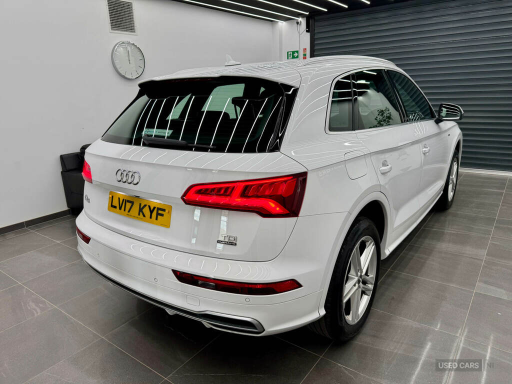 Audi Q5 2.0 Tdi Quattro S LV17KYF White #5