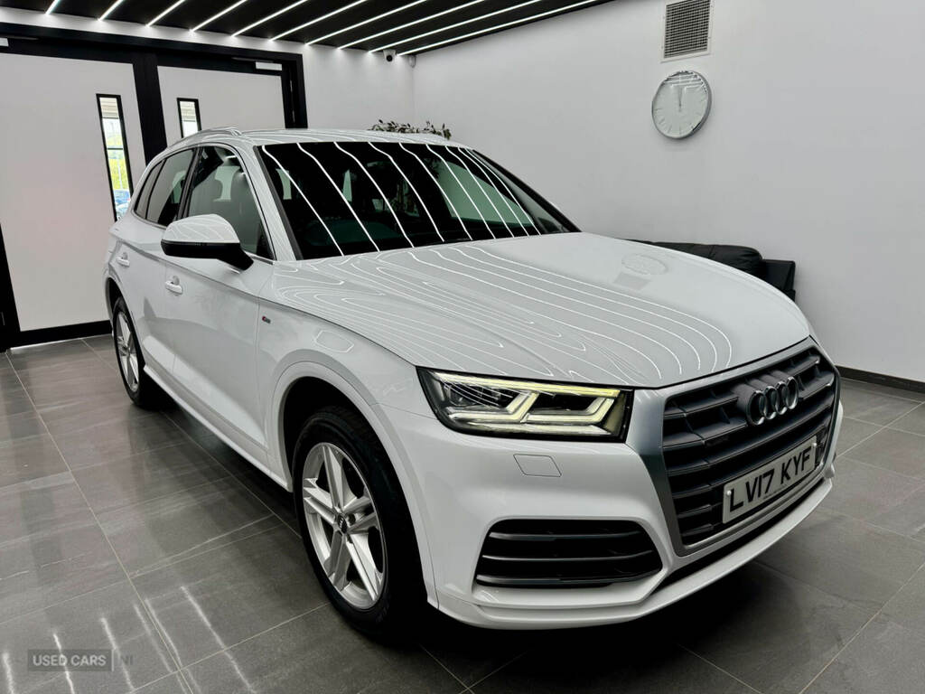 Audi Q5 2.0 Tdi Quattro S LV17KYF White #2