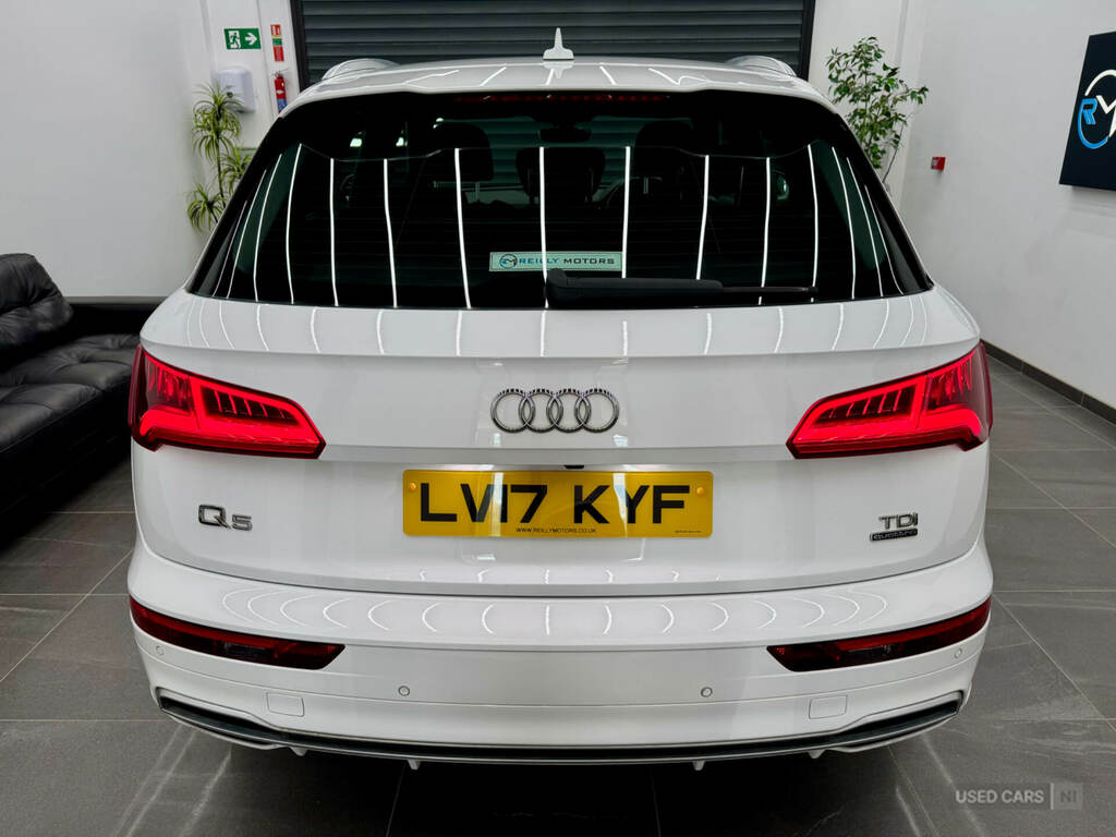 Audi Q5 2.0 Tdi Quattro S LV17KYF White #6