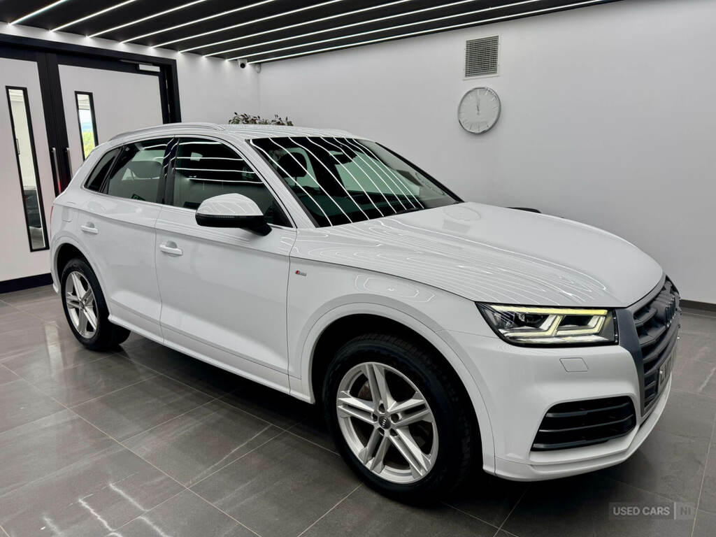 Audi Q5 2.0 Tdi Quattro S LV17KYF White #3