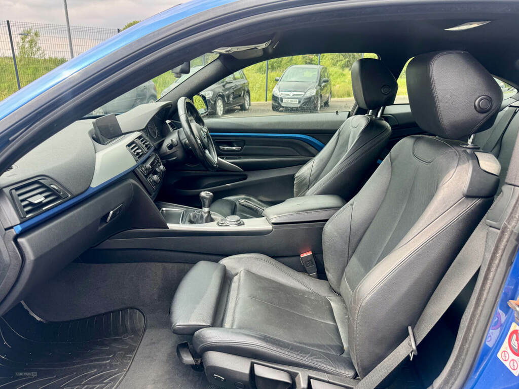 BMW 4 Series 420D 190 Xdrive M Blue #4