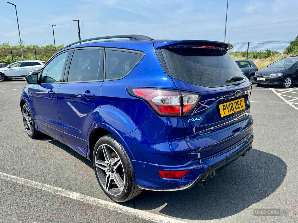 Ford Kuga 2.0 Tdci St-line PY18OEC Blue #4