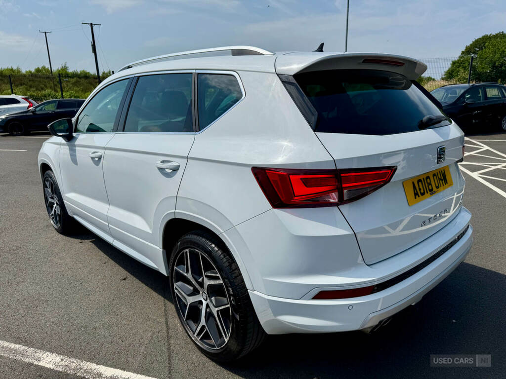 Seat Ateca 2.0 Tdi Fr AO18OHW White #4