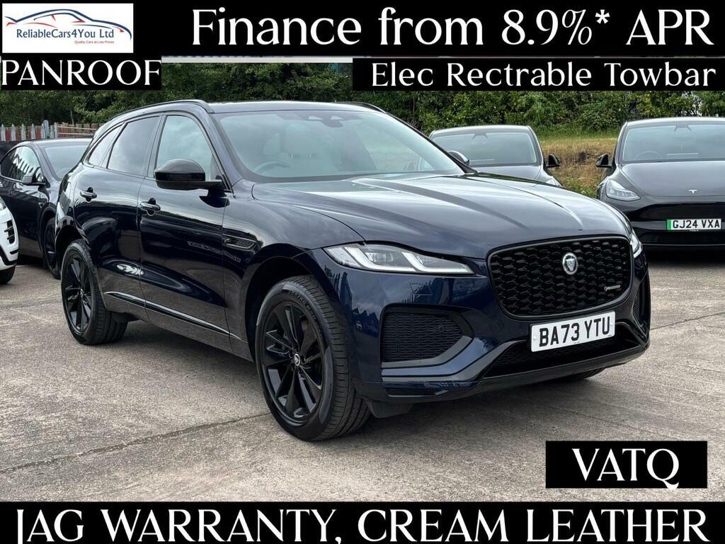 Jaguar F-Pace 2.0 D200 Mhev R-dynamic Se Black Awd Euro 6 BA73YTU Blue #5