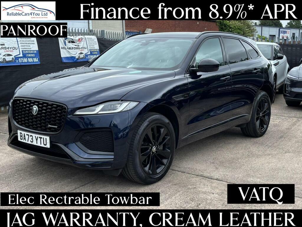 Jaguar F-Pace 2.0 D200 Mhev R-dynamic Se Black Awd Euro 6 Blue
