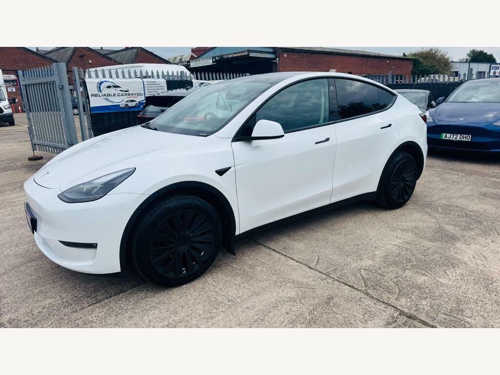 Tesla Model Y Dual Motor Long Range 4Wde White #5