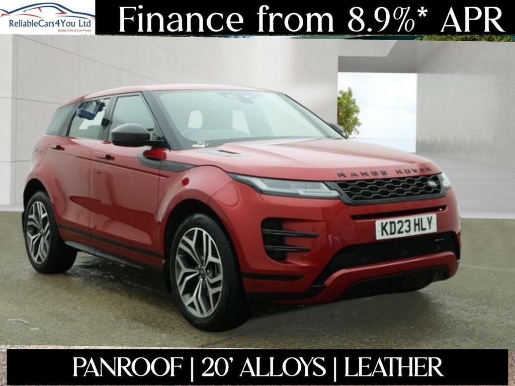 Land Rover Range Rover Evoque 1.5 P300e 12.2Kwh R-dynamic Hse 4Wd Euro 6 S Red
