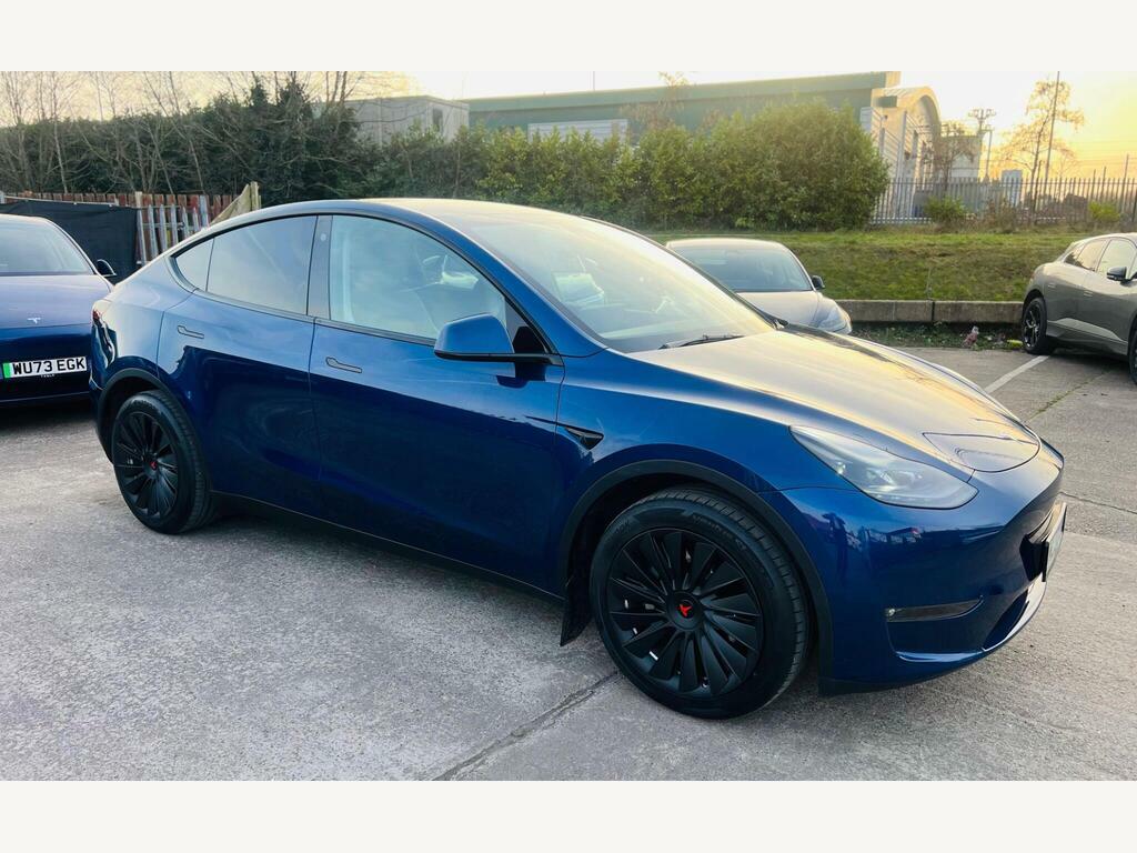 Tesla Model Y Dual Motor Long Range 4Wde Blue #3