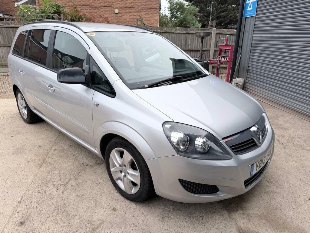 Vauxhall Zafira 1.6 16V Exclusiv Euro 5 Silver
