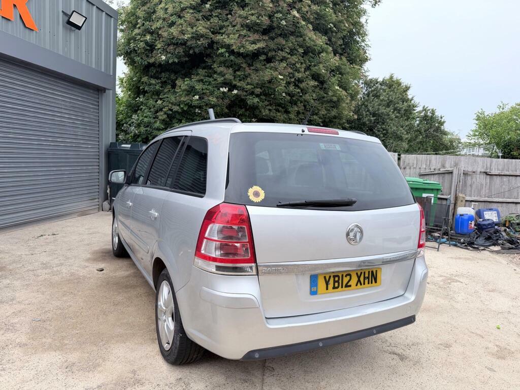 Vauxhall Zafira 1.6 16V Exclusiv Euro 5 Silver #6