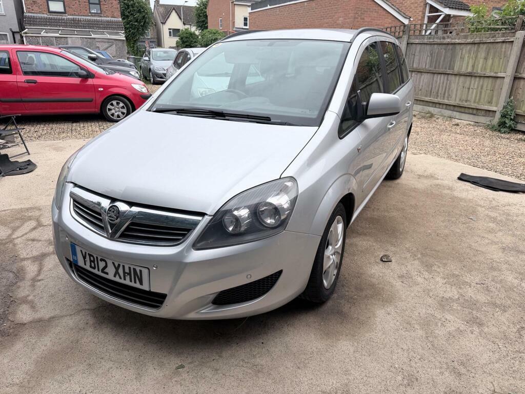 Vauxhall Zafira 1.6 16V Exclusiv Euro 5 Silver #5