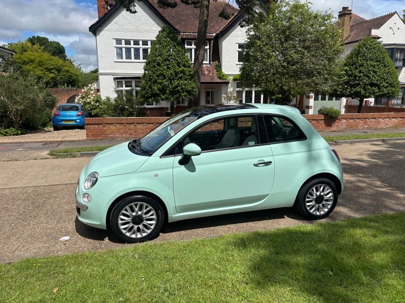 Fiat 500 Lounge Green #5