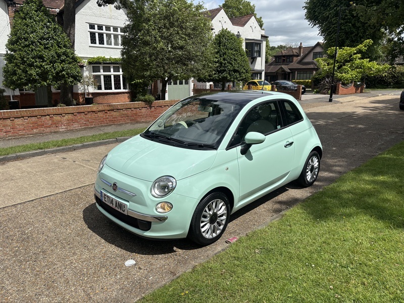 Fiat 500 Lounge Green #3