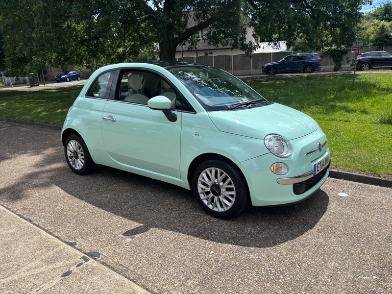 Fiat 500 Lounge Green #4