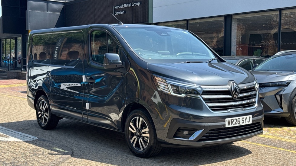Renault Trafic Renault Trafic Sl30 Blue Dci 150 Extra Sport Van Grey