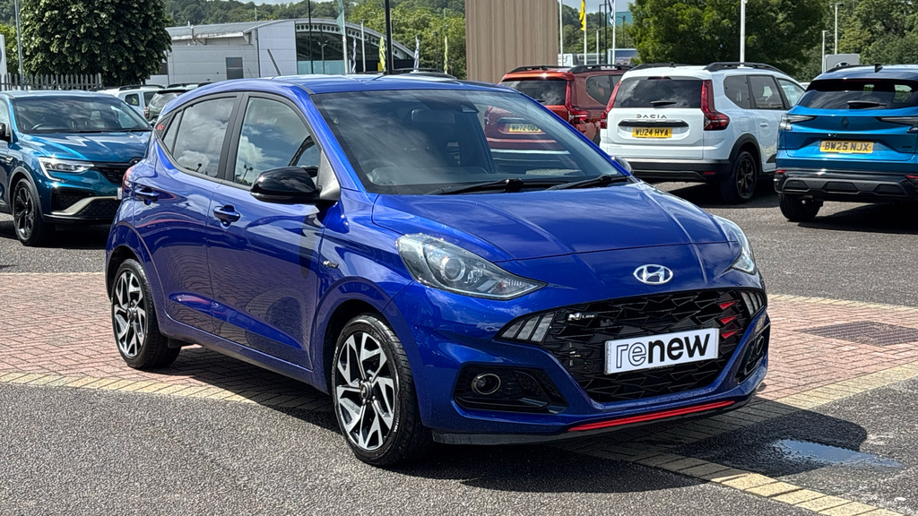 Hyundai I10 Hyundai I10 1.0 T-gdi N Line Blue