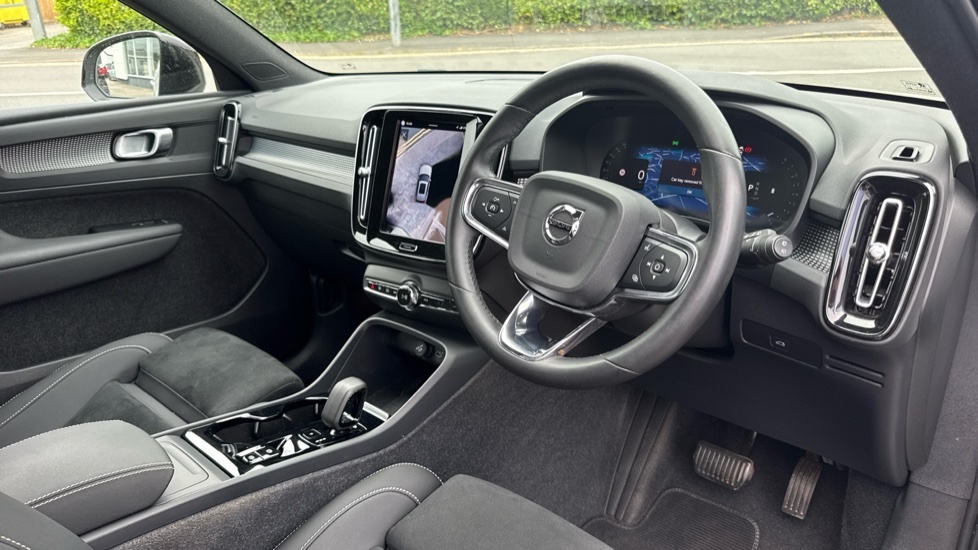 Volvo XC40 Volvo Xc40 2.0 B4p Plus Dark WM73LZF Silver #5