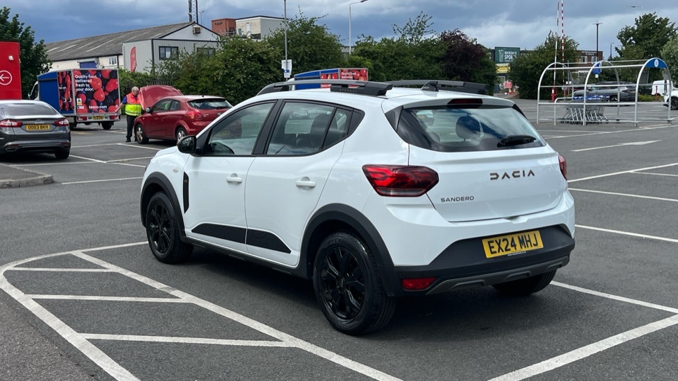 Dacia Sandero Stepway Dacia Sandero Stepway 1.0 Tce Extreme Cvt EX24MHJ White #3