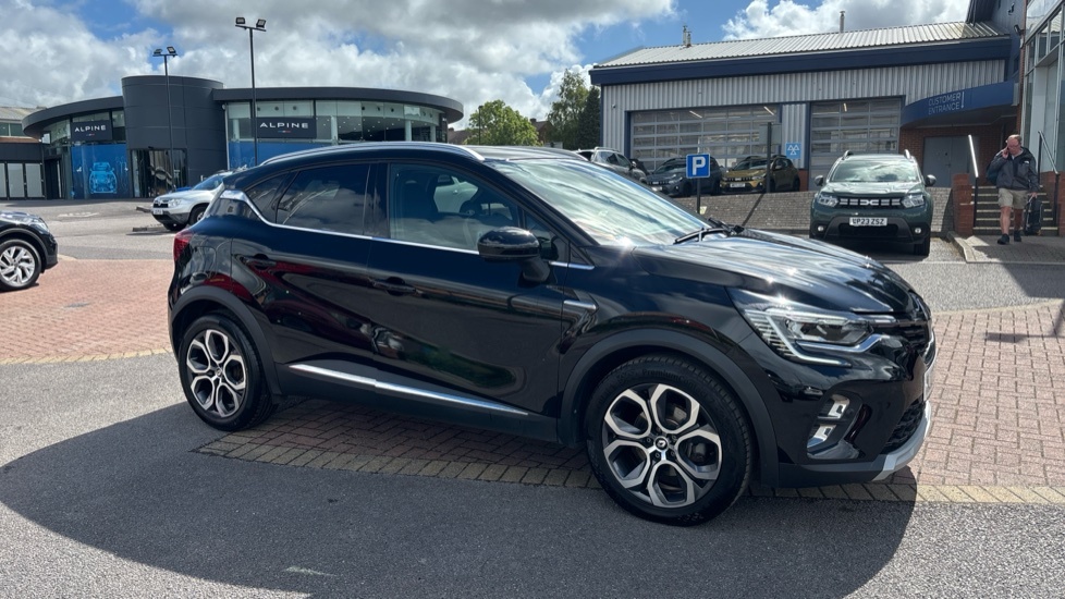 Renault Captur Renault Captur 1.6 E-tech Hybrid 145 Techno Au NJ23JRO Black #2