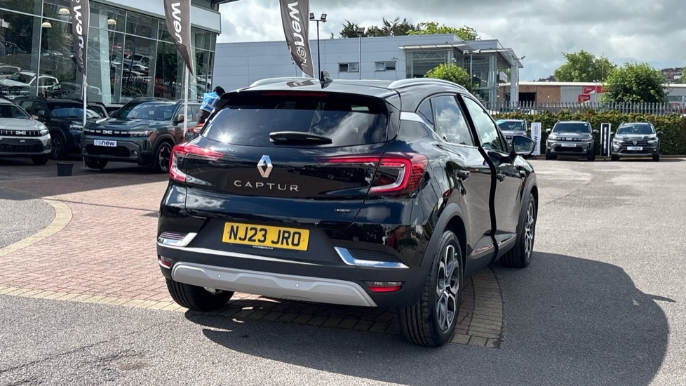 Renault Captur Renault Captur 1.6 E-tech Hybrid 145 Techno Au NJ23JRO Black #3