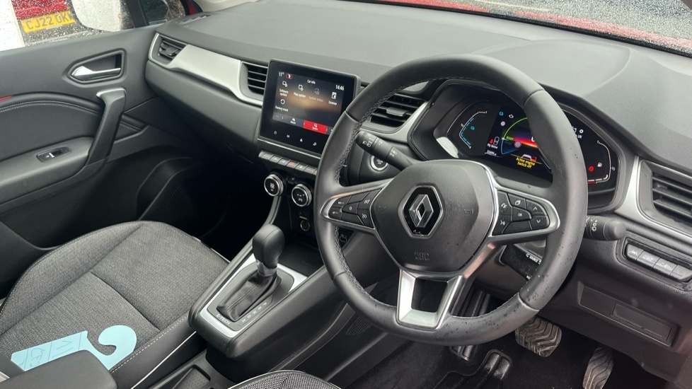 Renault Captur Renault Captur 1.6 E-tech Hybrid 145 Techno Au CF23RLX Black #5