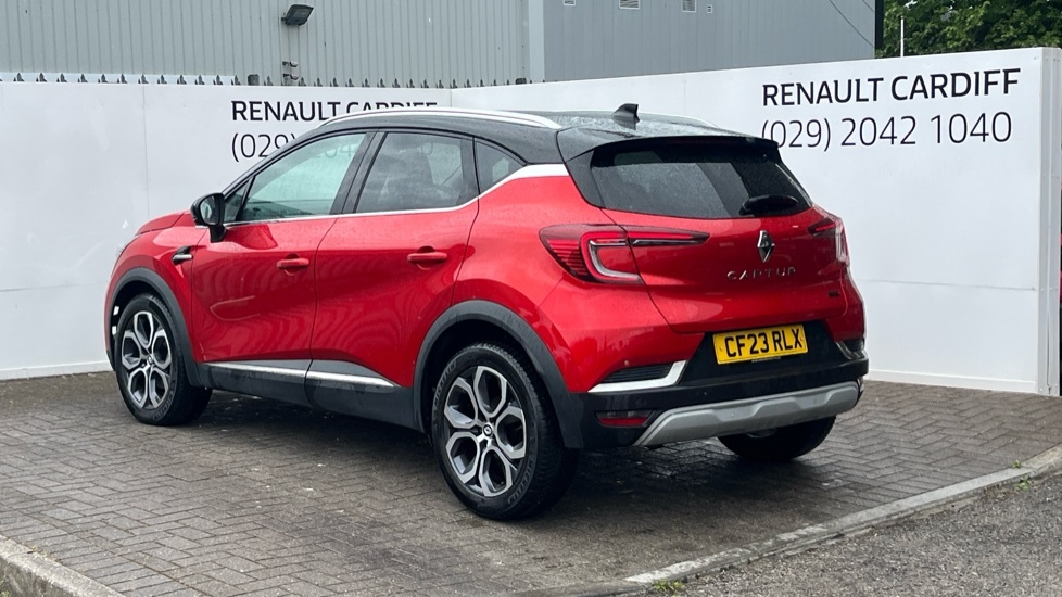 Renault Captur Renault Captur 1.6 E-tech Hybrid 145 Techno Au CF23RLX Black #3