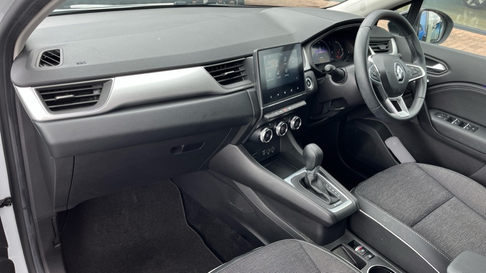 Renault Captur Renault Captur 1.6 E-tech Hybrid 145 Techno Au YC23EZE White #6