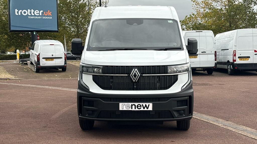 Renault Master Master Lm35 Blue Dci 130 Advance Medium Roof Van White #3