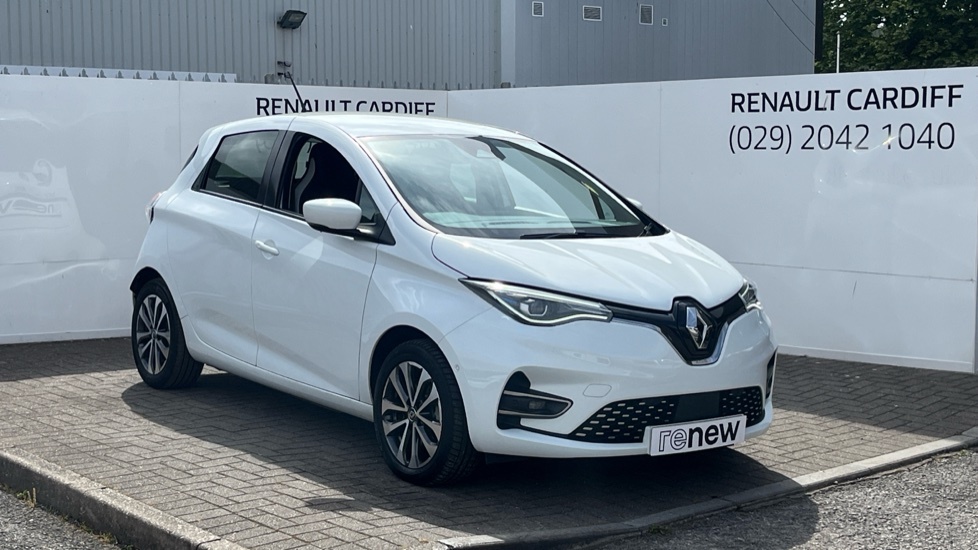 Renault Zoe Renault Zoe 100Kw Gt Line R135 50Kwh Rapid Charg White