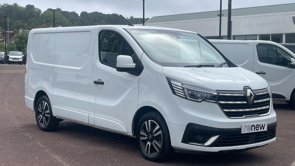 Renault Trafic Trafic Sl30 Blue Dci 150 Extra Sport Van White #2