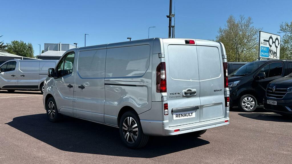 Renault Trafic Trafic Ll30 Blue Dci 150 Extra Sport Safety Van Grey #3