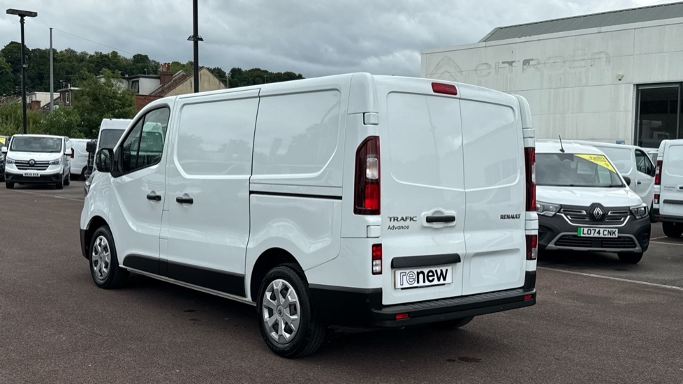 Renault Trafic Renault Trafic Sl30 Blue Dci 130 Advance Van White #5