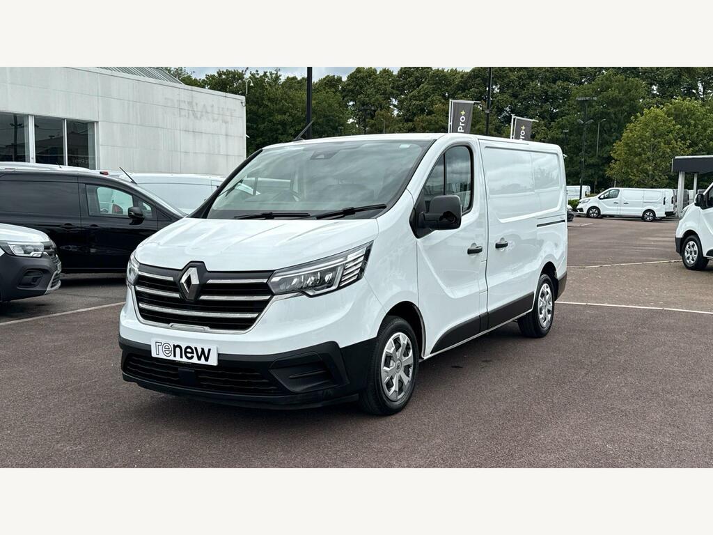 Renault Trafic 2.0 Dci Blue 28 Sport Panel Van White #19