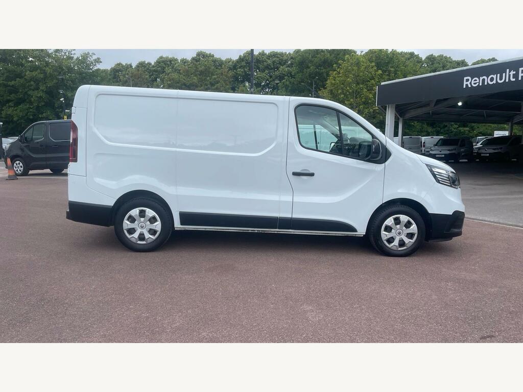 Renault Trafic 2.0 Dci Blue Sl30 Advance Panel Van Man White #4