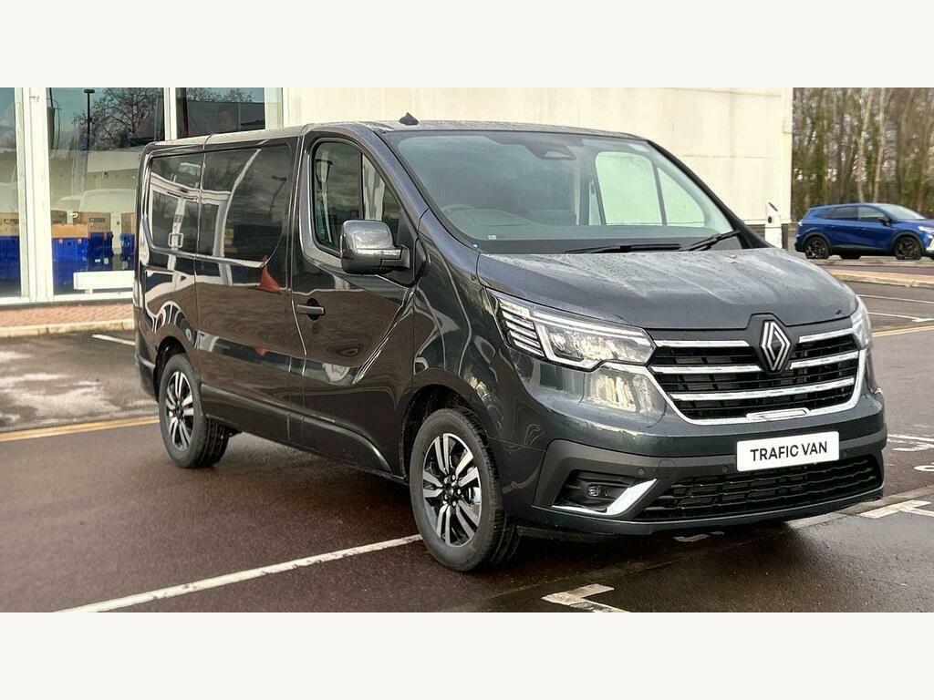 Renault Trafic Trafic Sl30 Blue Dci 150 Extra Sport Van Grey