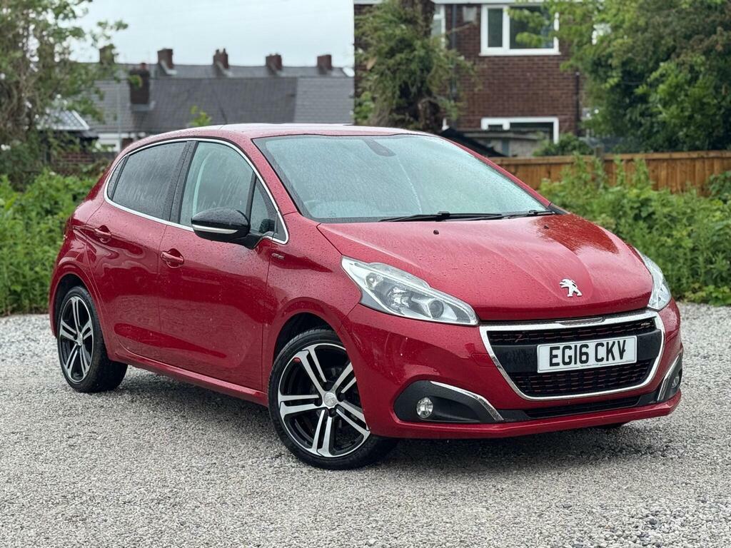 Peugeot 208 1.2 Puretech Gt Line Eat Euro 6 S S Red