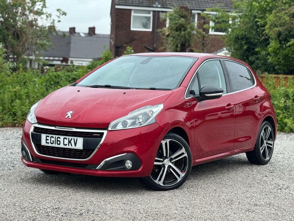 Peugeot 208 1.2 Puretech Gt Line Eat Euro 6 S S Red #3
