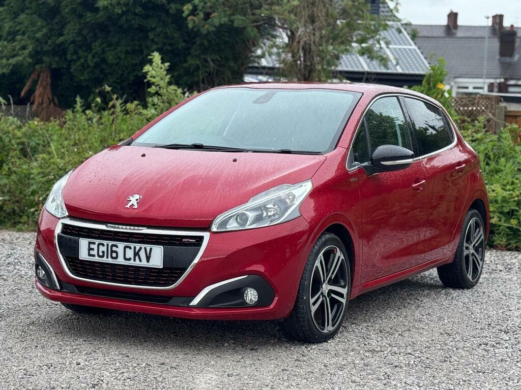 Peugeot 208 1.2 Puretech Gt Line Eat Euro 6 S S Red #6