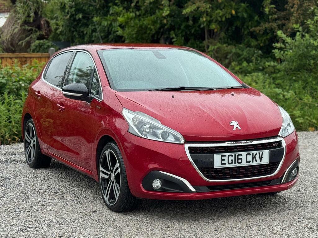 Peugeot 208 1.2 Puretech Gt Line Eat Euro 6 S S Red #4