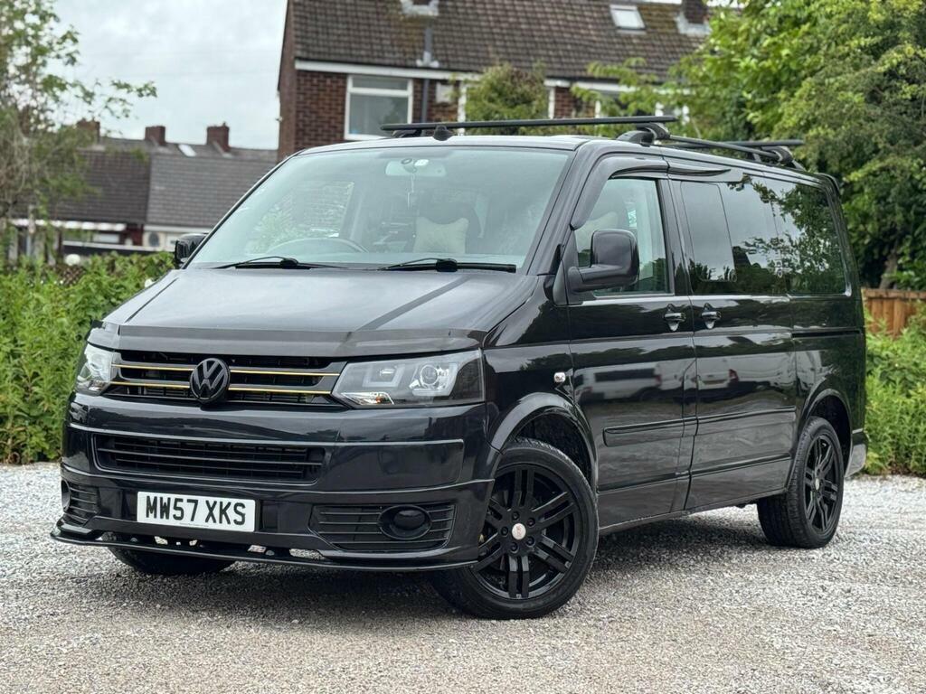 Volkswagen Caravelle 2.5 Tdi Pure Drive Executive Tiptronic Euro 4 Black #3