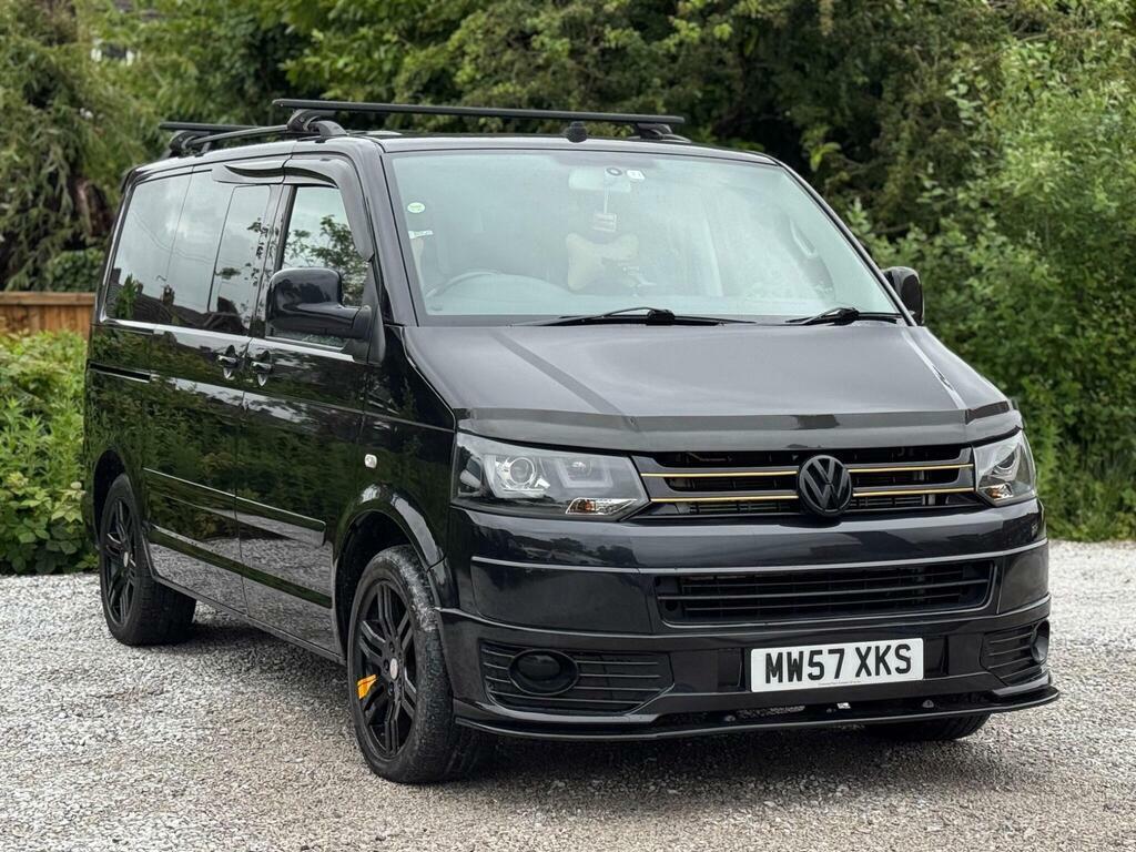 Volkswagen Caravelle 2.5 Tdi Pure Drive Executive Tiptronic Euro 4 Black #4