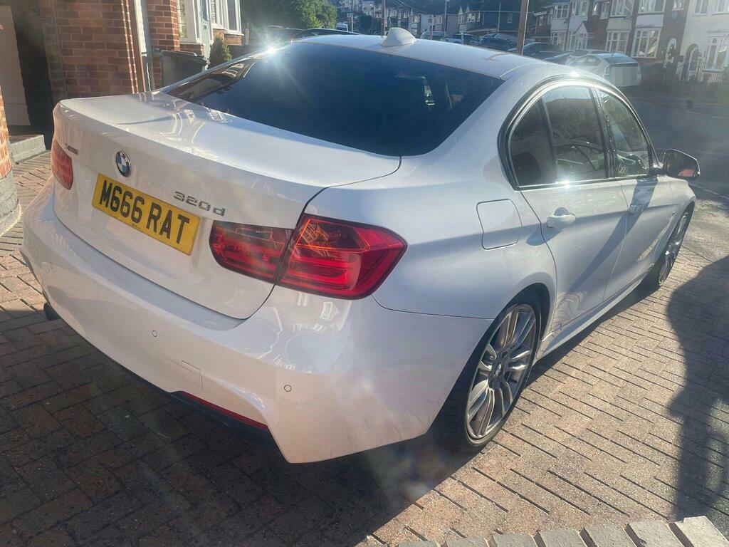 BMW 3 Series 2.0 320D M Sport Xdrive Euro 5 S S White #3
