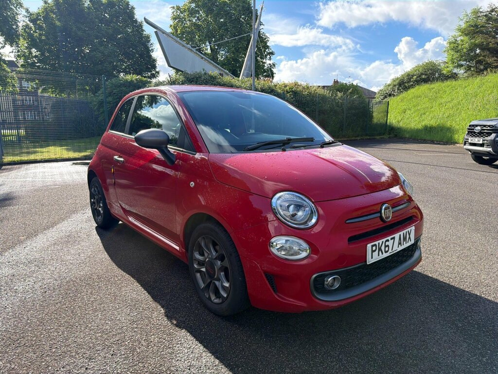 Fiat 500 Lounge Red #1