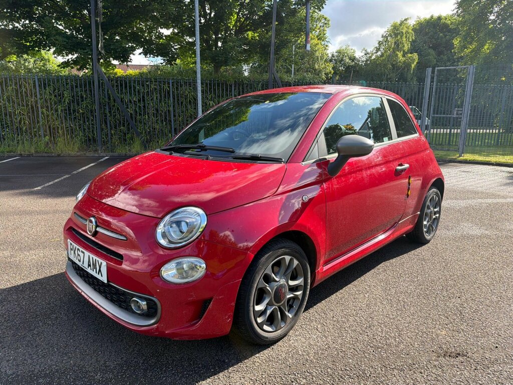 Fiat 500 Lounge Red #3