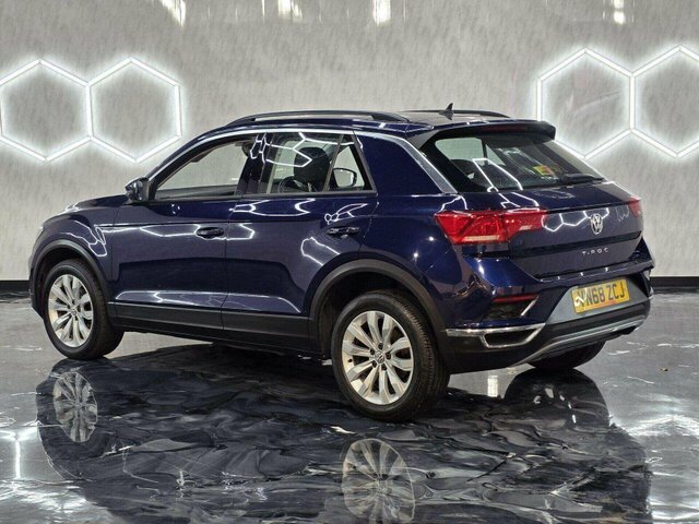 Volkswagen T-Roc 2018 Se Tsi VN68ZCJ Blue #4